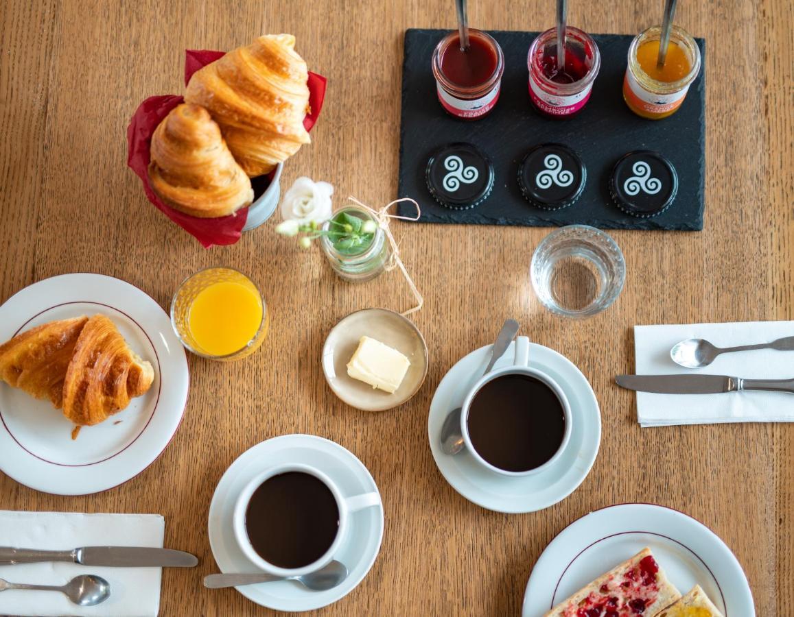 Hotel Restaurant La Voile Bleue Erdeven Ngoại thất bức ảnh