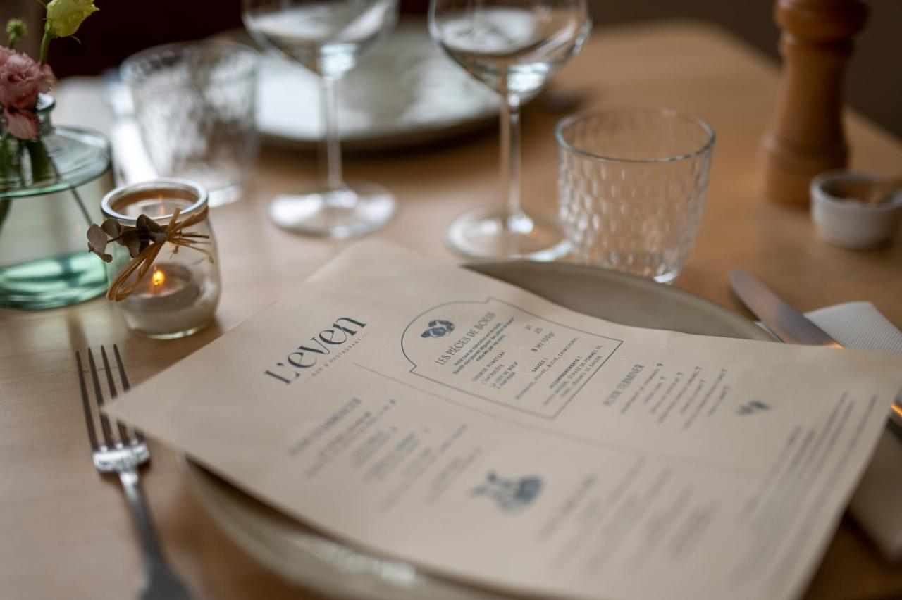 Hotel Restaurant La Voile Bleue Erdeven Ngoại thất bức ảnh