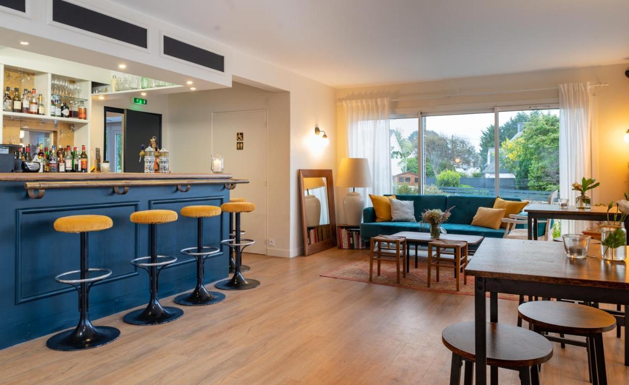 Hotel Restaurant La Voile Bleue Erdeven Ngoại thất bức ảnh