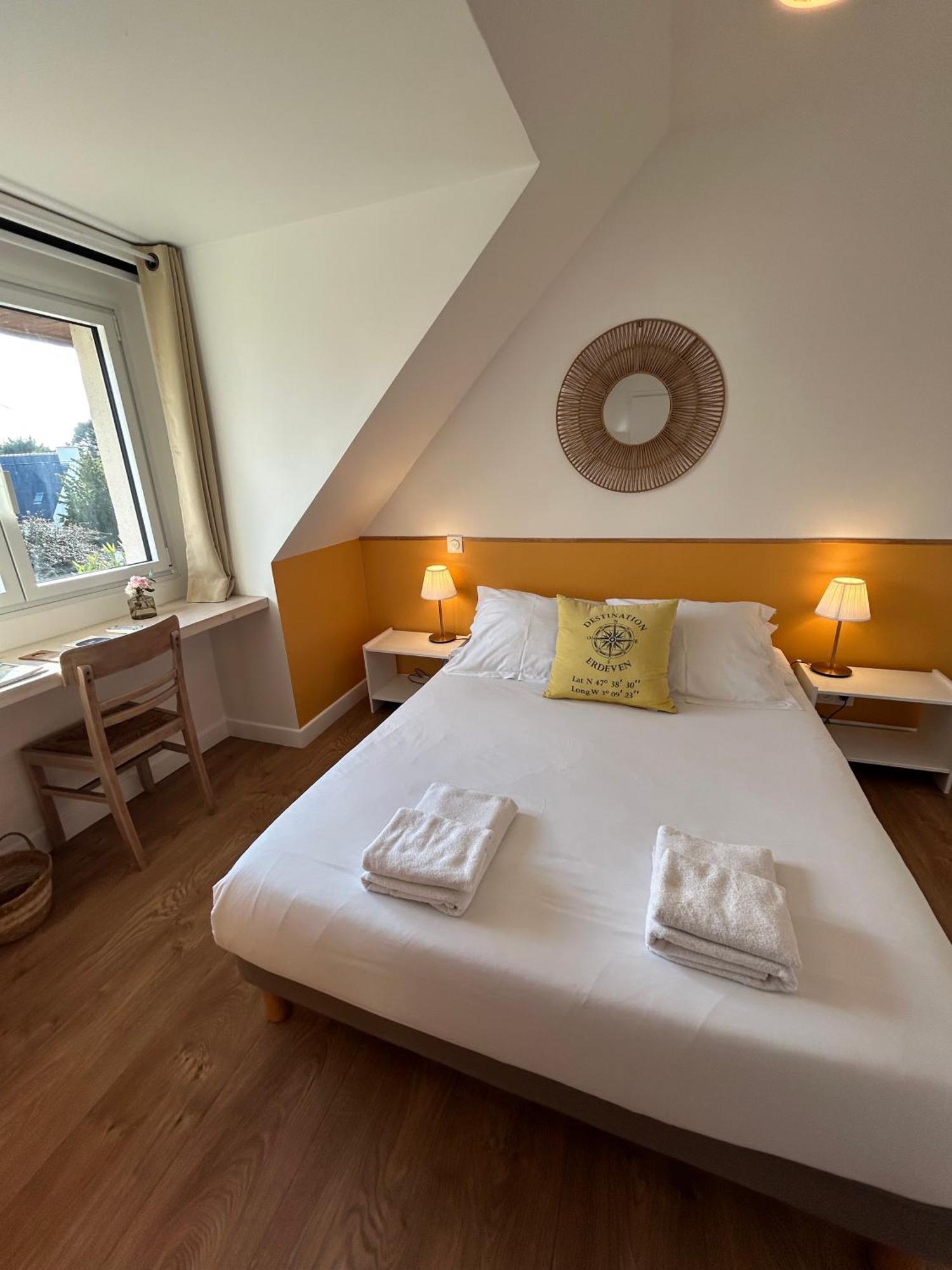 Hotel Restaurant La Voile Bleue Erdeven Ngoại thất bức ảnh
